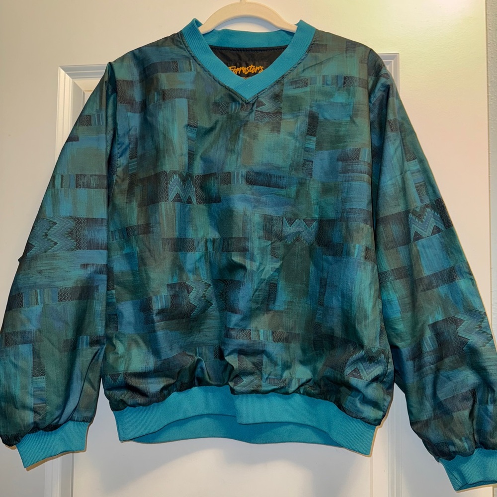 FORRESTERS Made In Portland Vintage Gorp Granola Pullover Windbreak M